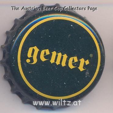 Beer cap Nr.13879: Gemer produced by Gemer s.r.o. Pivovar/Rimavska Sobota
