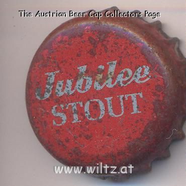 Beer cap Nr.13928: Jubilee Stout produced by Carter Milne ad Bird/Sheffield
