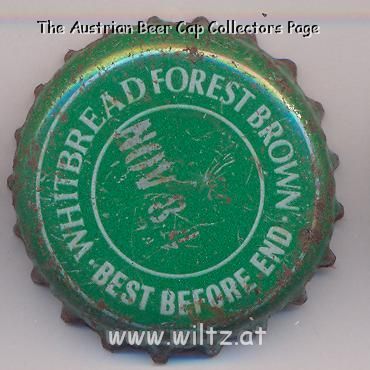 Beer cap Nr.13937: Whitbread Forest Brown produced by Whitbread/London