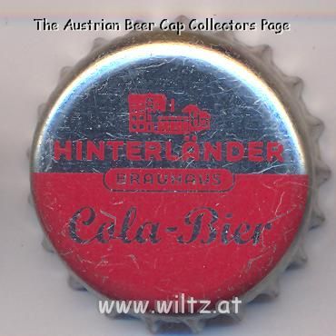 Beer cap Nr.14053: Hinterländer Cola-Bier produced by Hinterländer Brauhaus/Breidenbach-Wolzhausen
