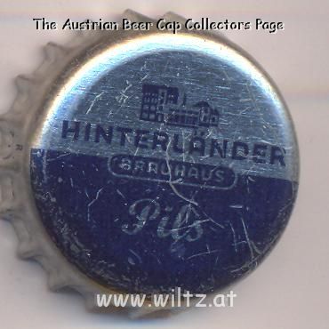 Beer cap Nr.14056: Hinterländer Pils produced by Hinterländer Brauhaus/Breidenbach-Wolzhausen