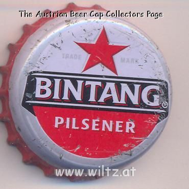 Beer cap Nr.14098: Bintang Pilsener produced by PT.Multi Bintang/Surabaya Tangerang