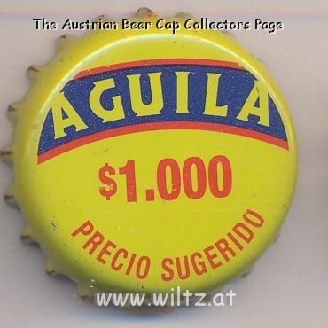 Beer cap Nr.14136: Aguila produced by Cerveceria Aquila S.A./Barranquilla