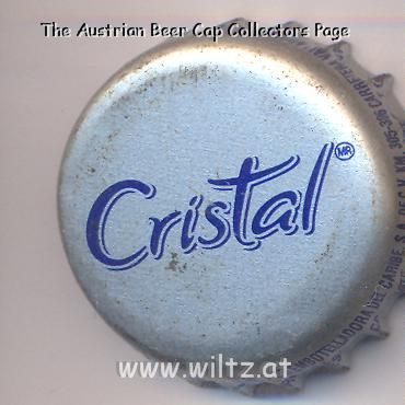Beer cap Nr.14144: Cristal produced by Caribe S.A./Porto Juarez