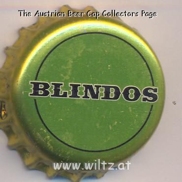 Beer cap Nr.14167: Blindos produced by Utenos Alus/Utena