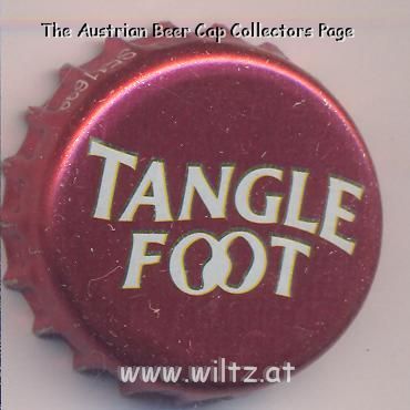 Beer cap Nr.14259: Tangle Foot produced by Hall & Woodhouse Ltd./Blandfort St. Mary