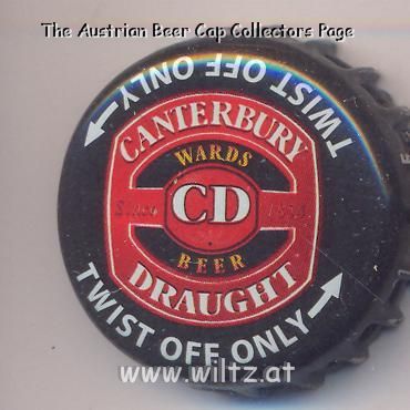 Beer cap Nr.14284: Canterburry Draught produced by Lion Breweries/Auckland
