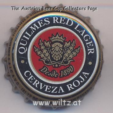 Beer cap Nr.14299: Quilmes Red Lager produced by Cerveceria Quilmes/Quilmes