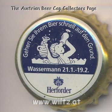 Beer cap Nr.14326: Herforder produced by Brauerei Felsenkeller/Herford