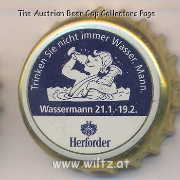 Beer cap Nr.14327: Herforder produced by Brauerei Felsenkeller/Herford