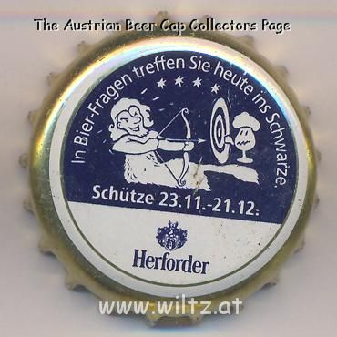 Beer cap Nr.14329: Herforder produced by Brauerei Felsenkeller/Herford