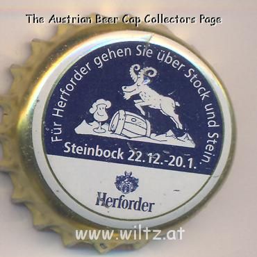 Beer cap Nr.14331: Herforder produced by Brauerei Felsenkeller/Herford