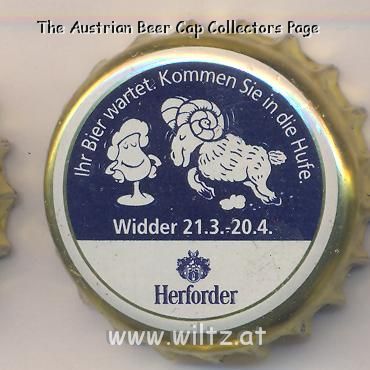 Beer cap Nr.14333: Herforder produced by Brauerei Felsenkeller/Herford