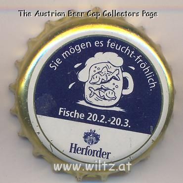 Beer cap Nr.14335: Herforder produced by Brauerei Felsenkeller/Herford