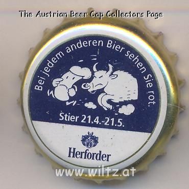 Beer cap Nr.14340: Herforder produced by Brauerei Felsenkeller/Herford