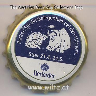 Beer cap Nr.14341: Herforder produced by Brauerei Felsenkeller/Herford