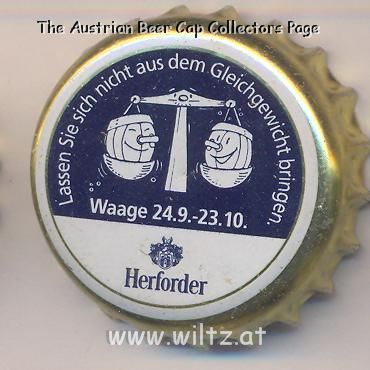 Beer cap Nr.14351: Herforder produced by Brauerei Felsenkeller/Herford
