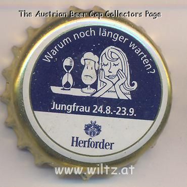 Beer cap Nr.14354: Herforder produced by Brauerei Felsenkeller/Herford