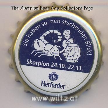 Beer cap Nr.14359: Herforder produced by Brauerei Felsenkeller/Herford