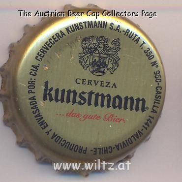 Beer cap Nr.14366: Cerveza Kunstmann produced by Cervecera Kunstmann S.A./Valdivia