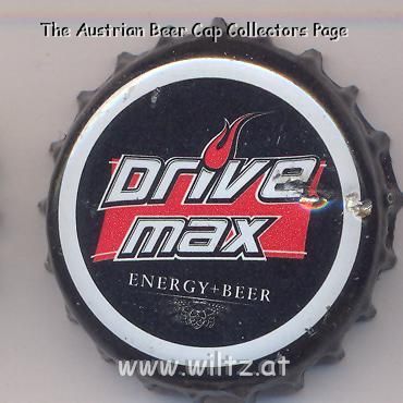 Beer cap Nr.14478: Drive Max Energy+Beer produced by Pivzavod Sarmat/Dnepropetrovsk