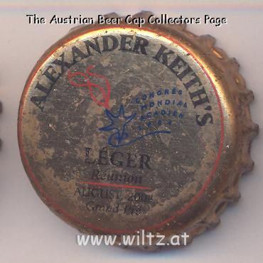 Beer cap Nr.14501: India Pale Ale produced by Alexander Keith's/Halifax