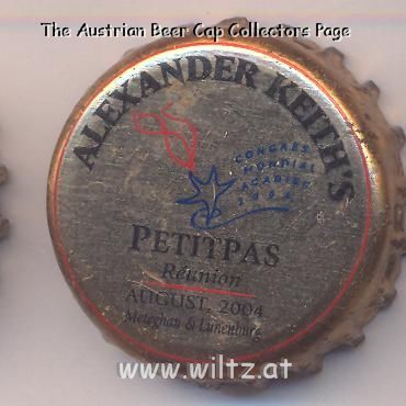 Beer cap Nr.14513: India Pale Ale produced by Alexander Keith's/Halifax