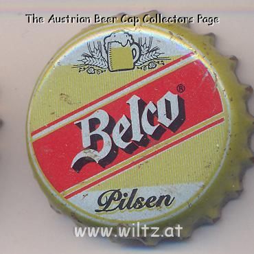 Beer cap Nr.14578: Belco Pilsen produced by Belco S.A./Sao Paulo