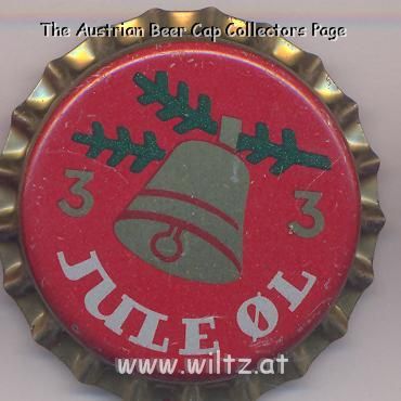Beer cap Nr.14646: Jule Ol produced by E.C.Dahls Bryggeri A/S/Trondheim