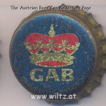 Beer cap Nr.14674: GAB produced by Arcobräu/Moos