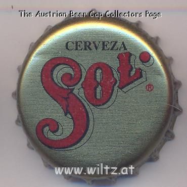 Beer cap Nr.14715: Cerveza Sol produced by Cerveceria Cuauhtemoc - Moctezuma/Monterrey