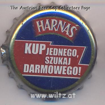 Beer cap Nr.14758: Harnas produced by Okocimski Zaklady Piwowarskie SA/Brzesko - Okocim