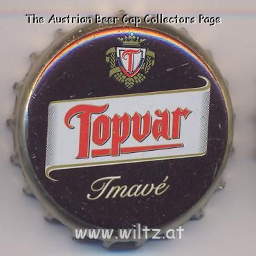 Beer cap Nr.14782: Topvar Tmave produced by Topvar Pipovar a.s./Topolcany