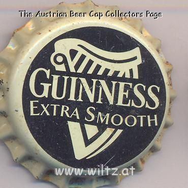Beer cap Nr.14783: Guinness Extra Smooth produced by Arthur Guinness Son & Company/Dublin