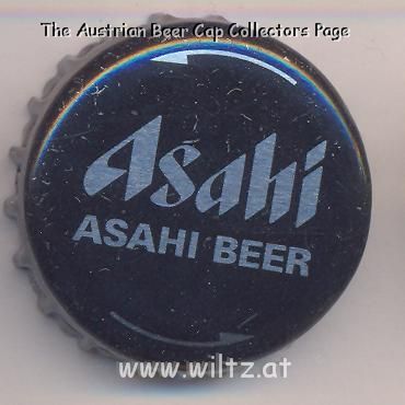 Beer cap Nr.14789: Asahi produced by Asahi Breweries Co. Ltd/Tokyo