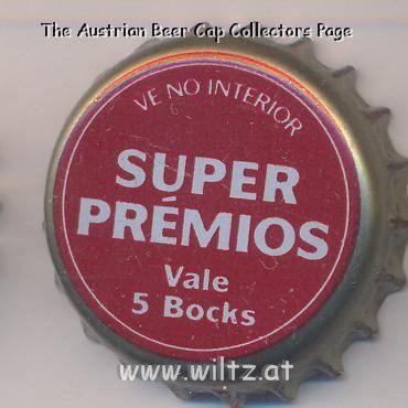 Beer cap Nr.14960: Super Bock produced by Unicer-Uniao Cervejeria/Leco Do Balio