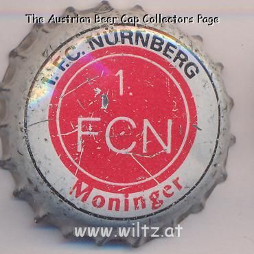 Beer cap Nr.14998: Moninger produced by Brauhaus Grünwinkel/Karlsruhe