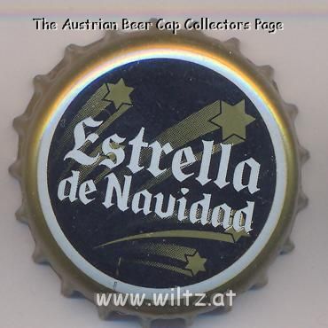 Beer cap Nr.15012: Estrella de Navidad produced by Hijos De Rivera S.A./La Coruña