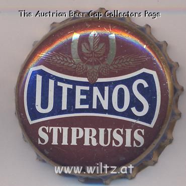 Beer cap Nr.15023: Stiprusis produced by Utenos Alus/Utena