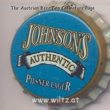 Beer cap Nr.15126: Johnson's Authentic Pilsner Lager produced by Johnson Beer Co./Charlllotte