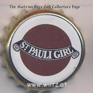 Beer cap Nr.15301: St. Pauli Girl produced by Brauerei Beck GmbH & Co KG/Bremen
