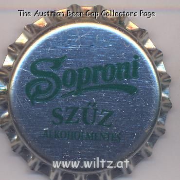 Beer cap Nr.15433: Soproni Szüz produced by Brau Union Hungria Sörgyrak Rt./Sopron