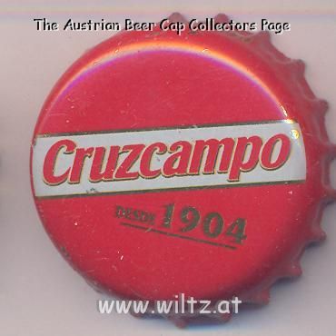 Beer cap Nr.15438: Cruzcampo produced by Cruzcampo/Sevilla