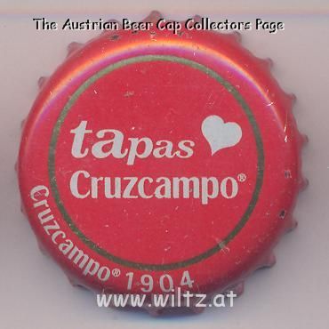 Beer cap Nr.15439: Cruzcampo produced by Cruzcampo/Sevilla