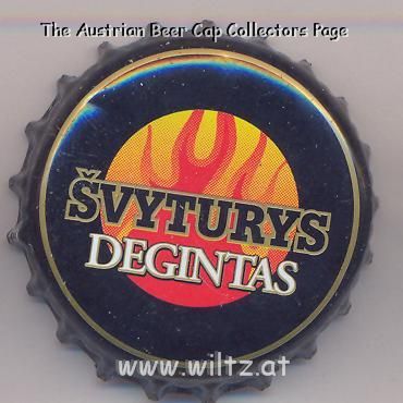 Beer cap Nr.15453: Svyturys Degintas produced by Svyturys/Klaipeda