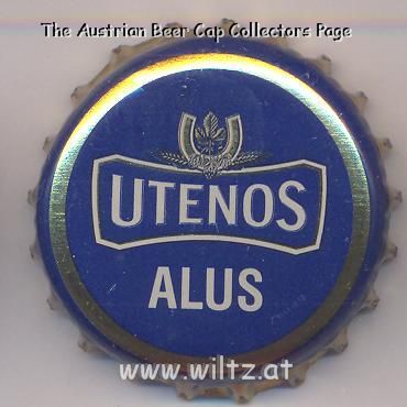 Beer cap Nr.15458: Utenos Alus produced by Utenos Alus/Utena