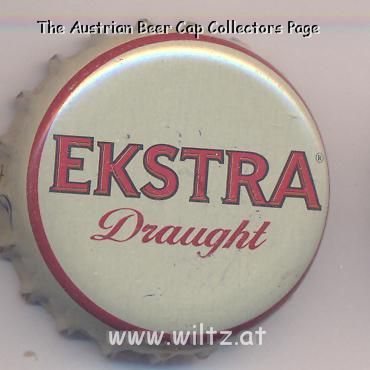 Beer cap Nr.15460: Ekstra Draught produced by Svyturys/Klaipeda