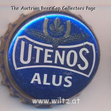 Beer cap Nr.15484: Utenos Alus produced by Utenos Alus/Utena
