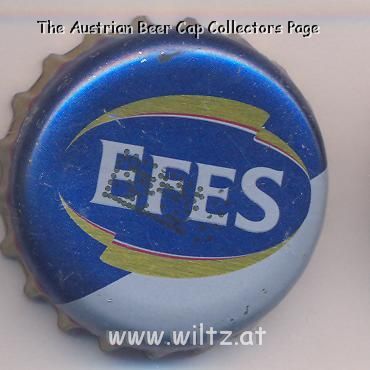 Beer cap Nr.15523: Efes produced by Ege Biracilik ve Malt Sanayi/Izmir