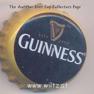 Beer cap Nr.15532: Guinness produced by Arthur Guinness Son & Company/Dublin